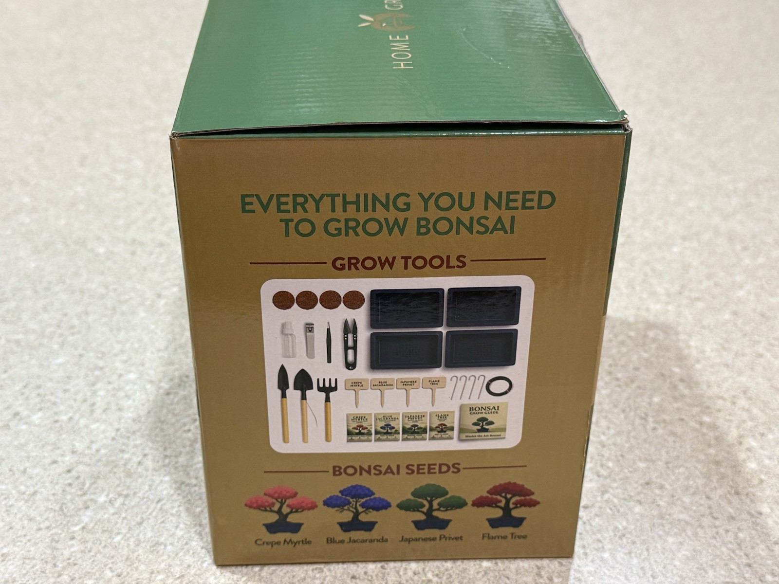 Bonsai Tree Starter Kit – Unique Christmas Gift for Adults, Men, – Grow 4 Bon…
