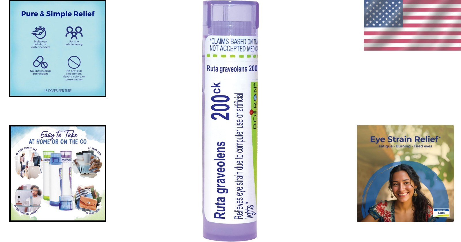 Natural Ruta Graveolens 200CK – Melt-in-Your-Mouth Homeopathic Relief Pellets