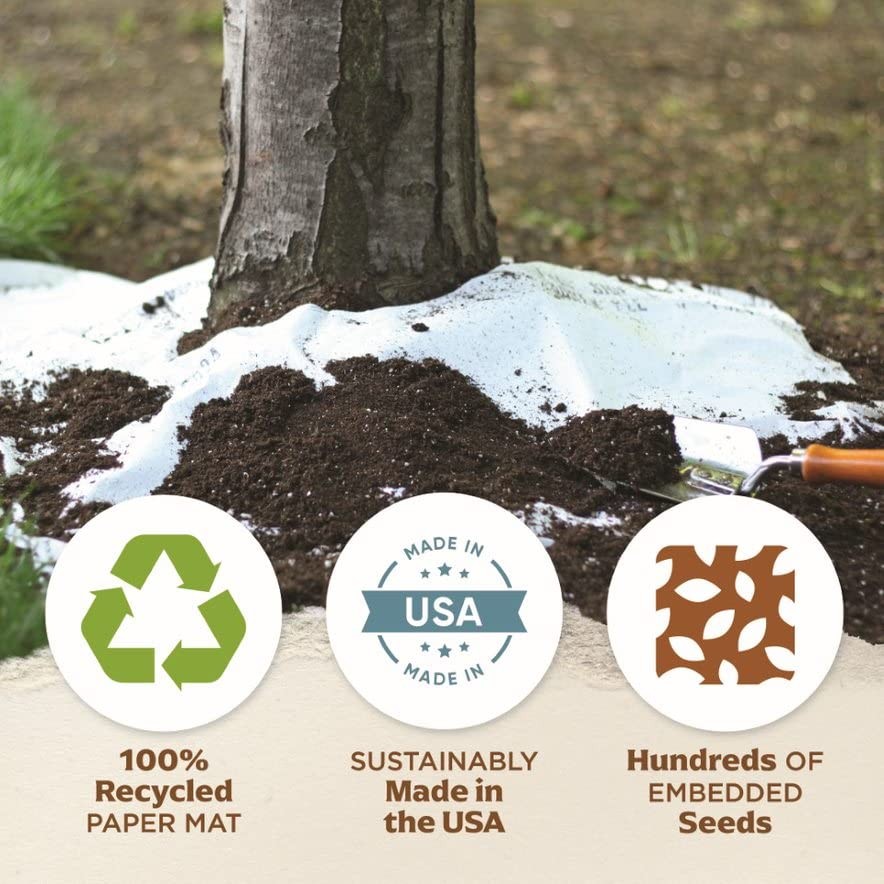 Seed Mat – Easy to Plant and Grow Garden Seeds – Creates Fragrant, Vibrant Fl…