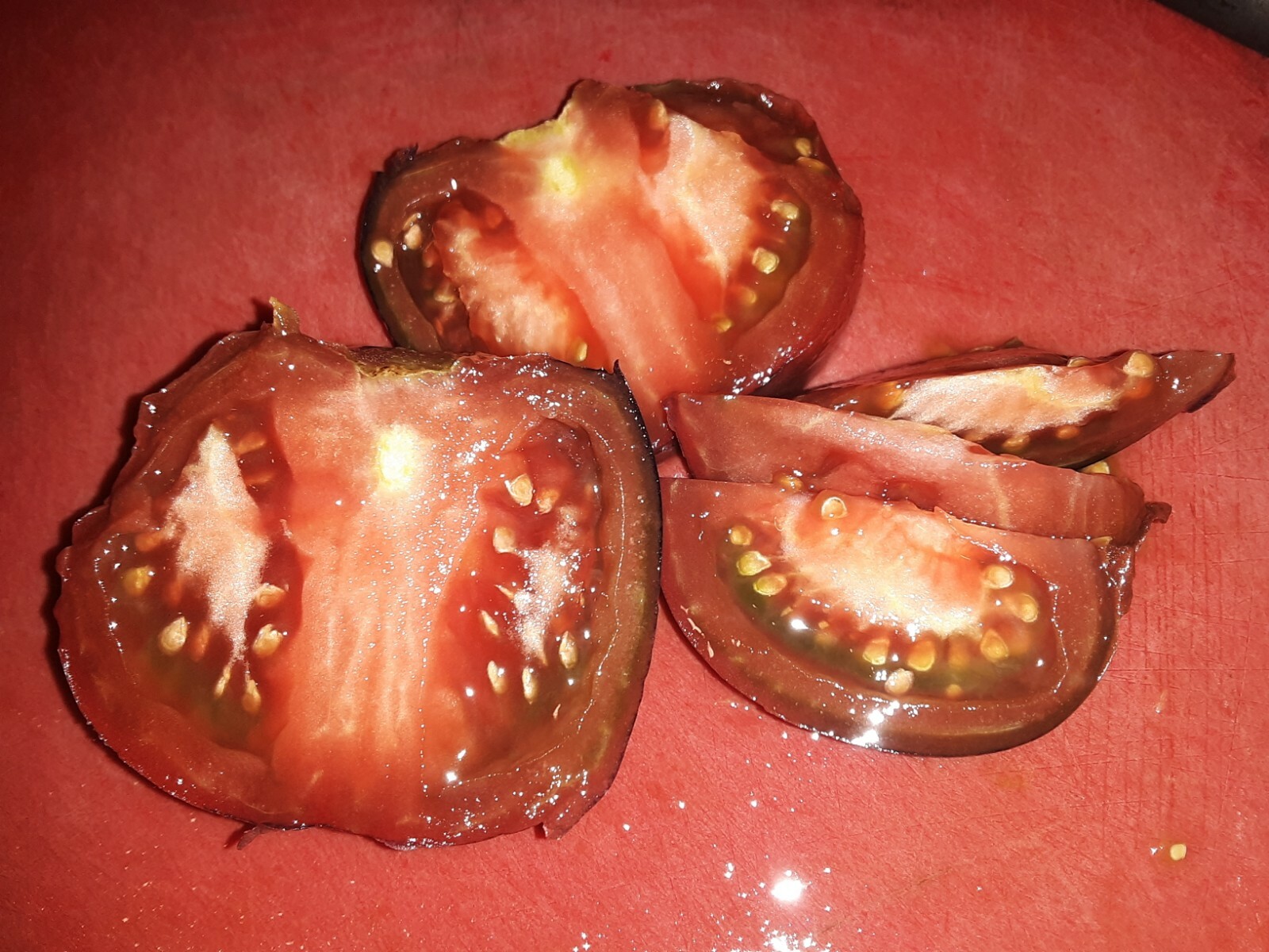 50 Rare Black Large Tomato Seeds.US grown seeds.