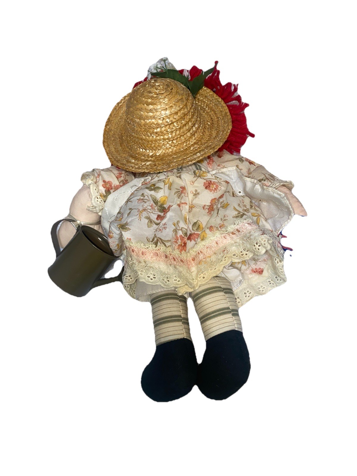 Vtg Hasbro Rageddy Ann “Seeds” +Watering Can Brand New Also Has A Straw Hat