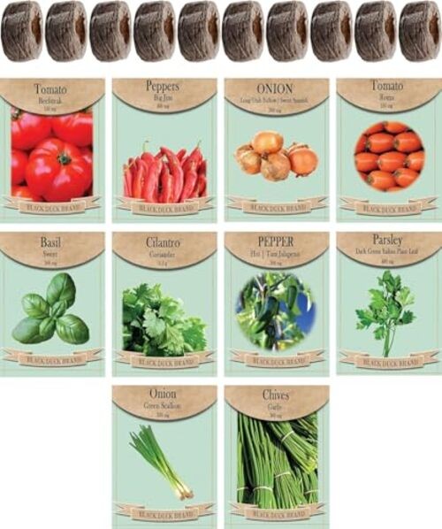 Salsa Garden Seed Kit – Grow Your Own Fresh Ingredients Without COCO Pellets