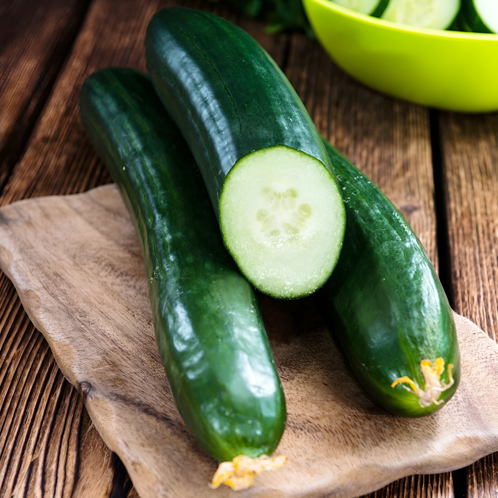 40 Heirloom Tendergreen Burpless Cucumber Seeds – Sweet & Bitter-Free!