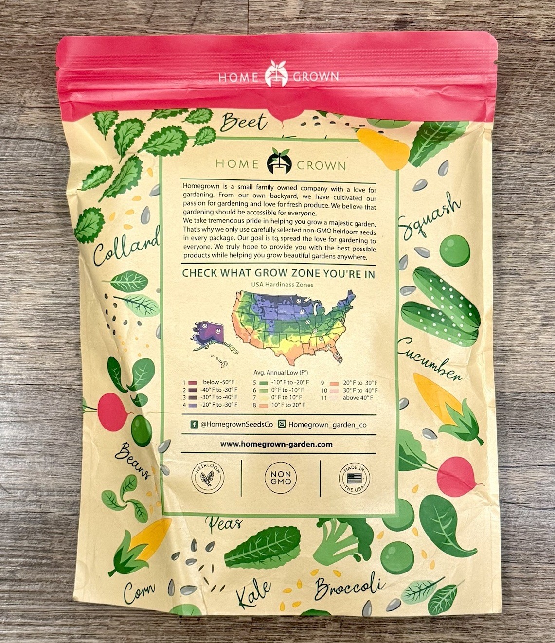Heirloom Vegetable & Fruit 16,000+ Seeds for Planting – Non-GMO
