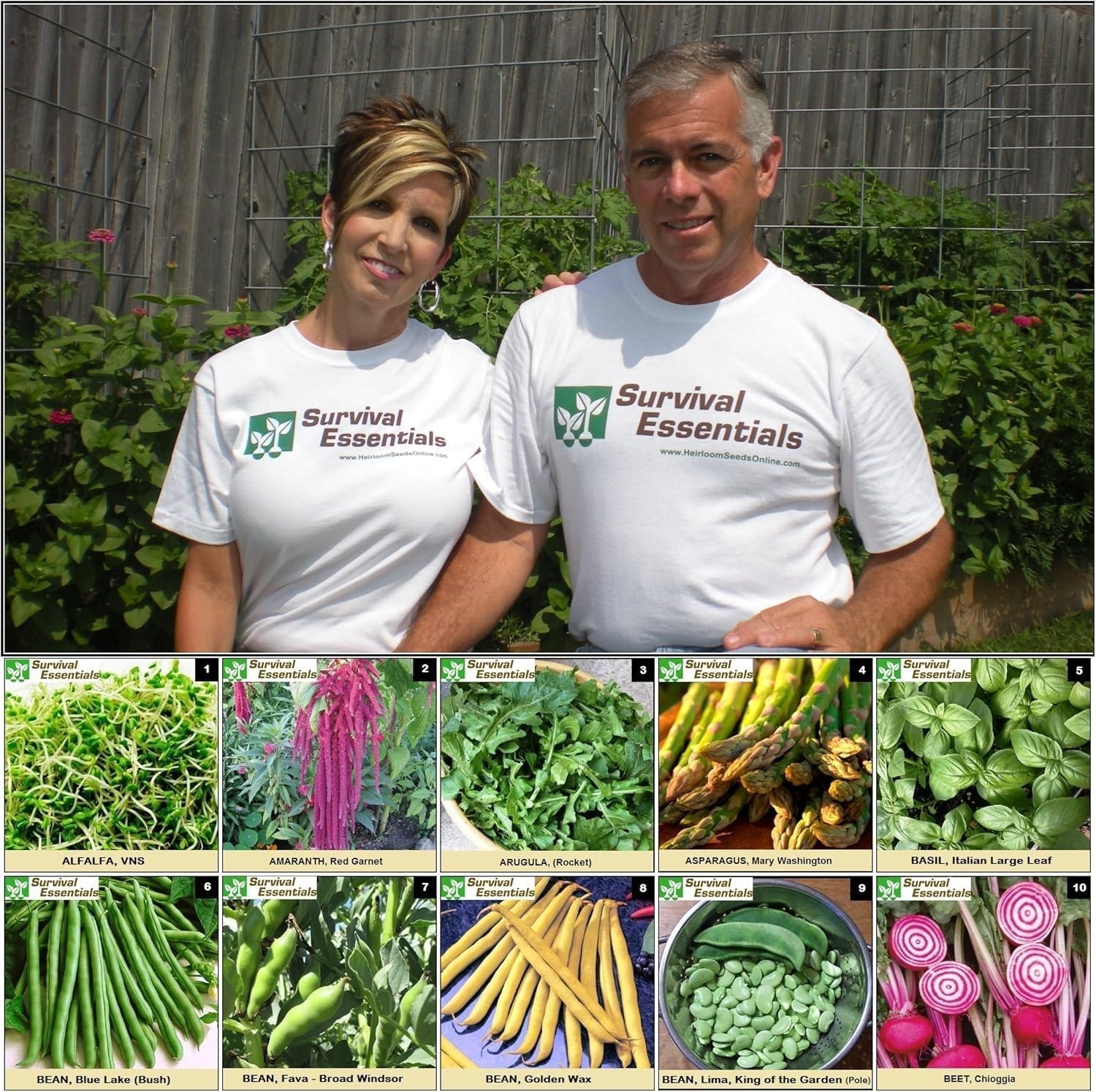 Seeds for Planting Vegetables and Fruits – Survival Essentials 135 Variety Seed