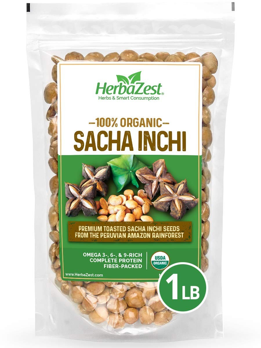 Versatile Organic Sacha Inchi Seeds – 1 LB for Healthy Baked Goods & Snacks
