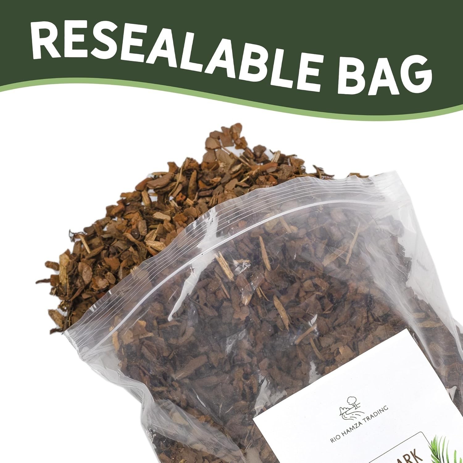 Natural Pine Bark Mulch – Small Chips for Indoor/Outdoor Use=