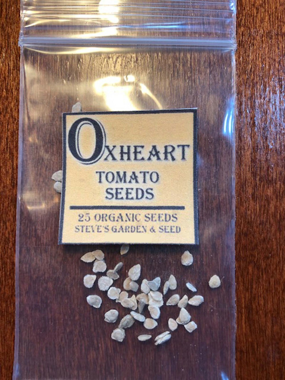 OXHEART Tomato Seeds | NON-GMO | Fresh Garden Seeds | Organic | 25 seeds