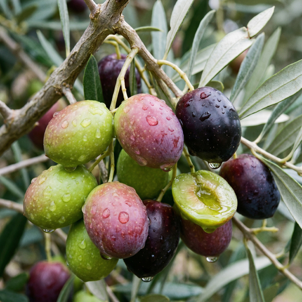 Arbequina Olive Tree Live Plant 4-6 Inches Tall Rooted Olea