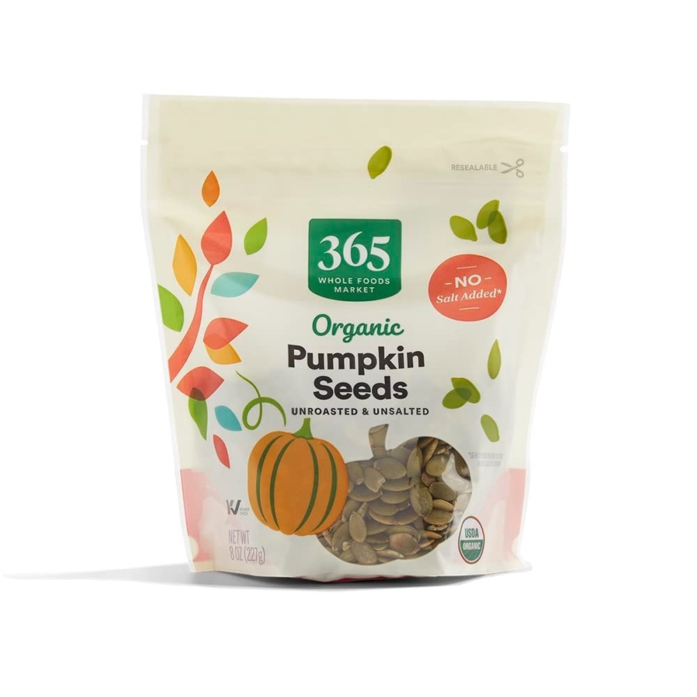 Pure Organic Pumpkin Seeds, 8 Ounces – Nutrient-Rich, Friendly Snack