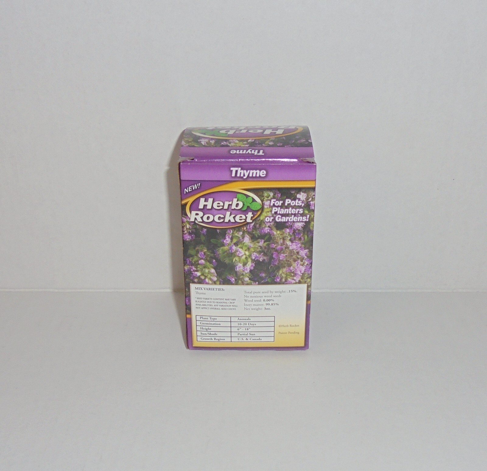 Flower & Herb Rocket Lot Of 5 Summer Bouquet Dill Thyme Seeds Flowers Garden NEW