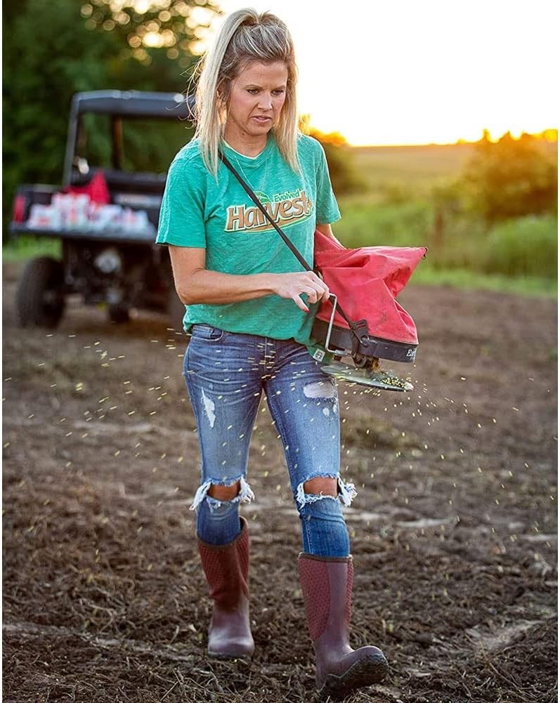 EVOLVED HARVEST Throw & Gro No-Till Forage for Deer – Easy-to-Plant Fast-Grow…