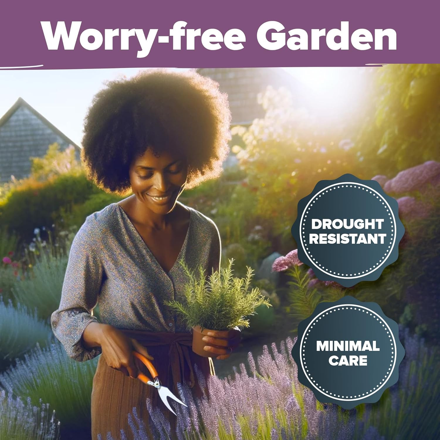 𝗣𝗥𝗘𝗠𝗜𝗨𝗠 English Lavender Seeds 1,500 𝗡𝗢𝗡-𝗚𝗠𝗢,𝗨𝗦𝗔-𝗦𝗢𝗨𝗥𝗖𝗘𝗗