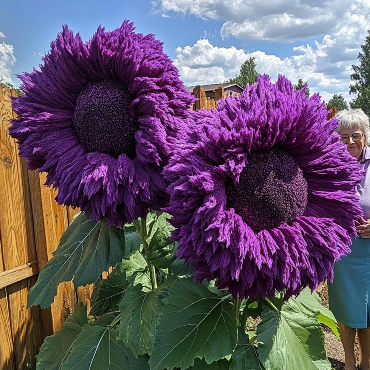 700+ Sunflower Seeds for Planting – Giant Teddy Bear Sunflower Heirloom Non-GMO