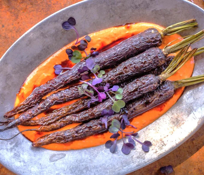 Black Nebula Carrot Seeds | Noir Galaxy Obsidian Cosmic Purple Carrots Seed 2025