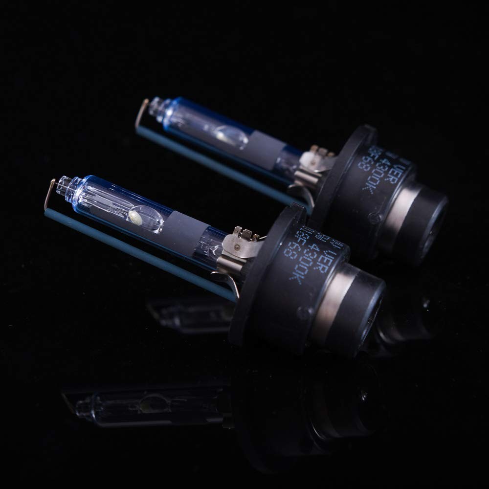 DMEX Xenon Headlight Bulbs Pair 35W 6000K HID D4R 66450 42406 Replacement Bulb