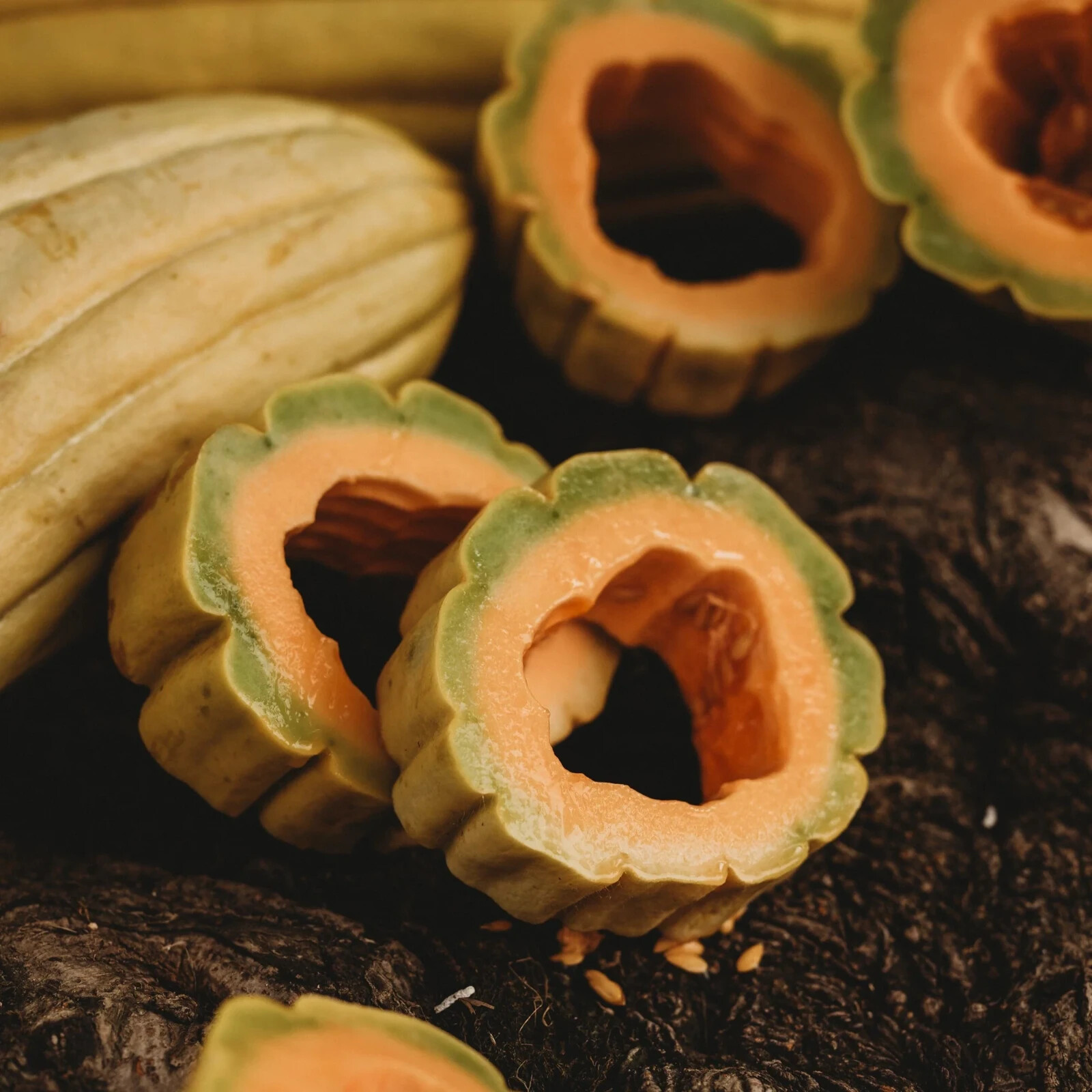 Banana Melon Seeds, Banana Cantaloupe, Aromatic, NON-GMO, FREE SHIPPING