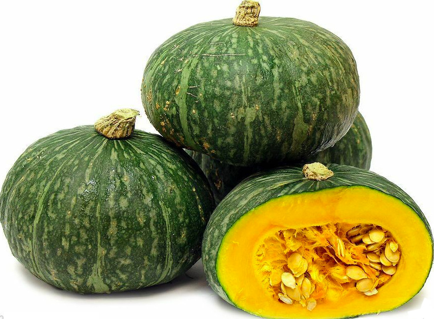 15 Organic Japanese Pumpkin, Kabocha Squash with Chestnut Taste, Non-gmo Seeds