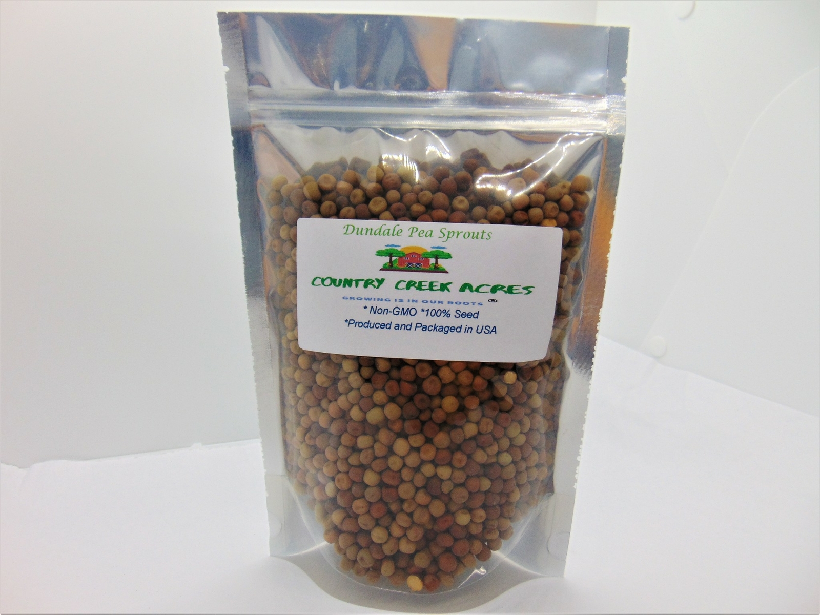 Dundale Pea Sprouting Seed, Non GMO – 16 Ounce