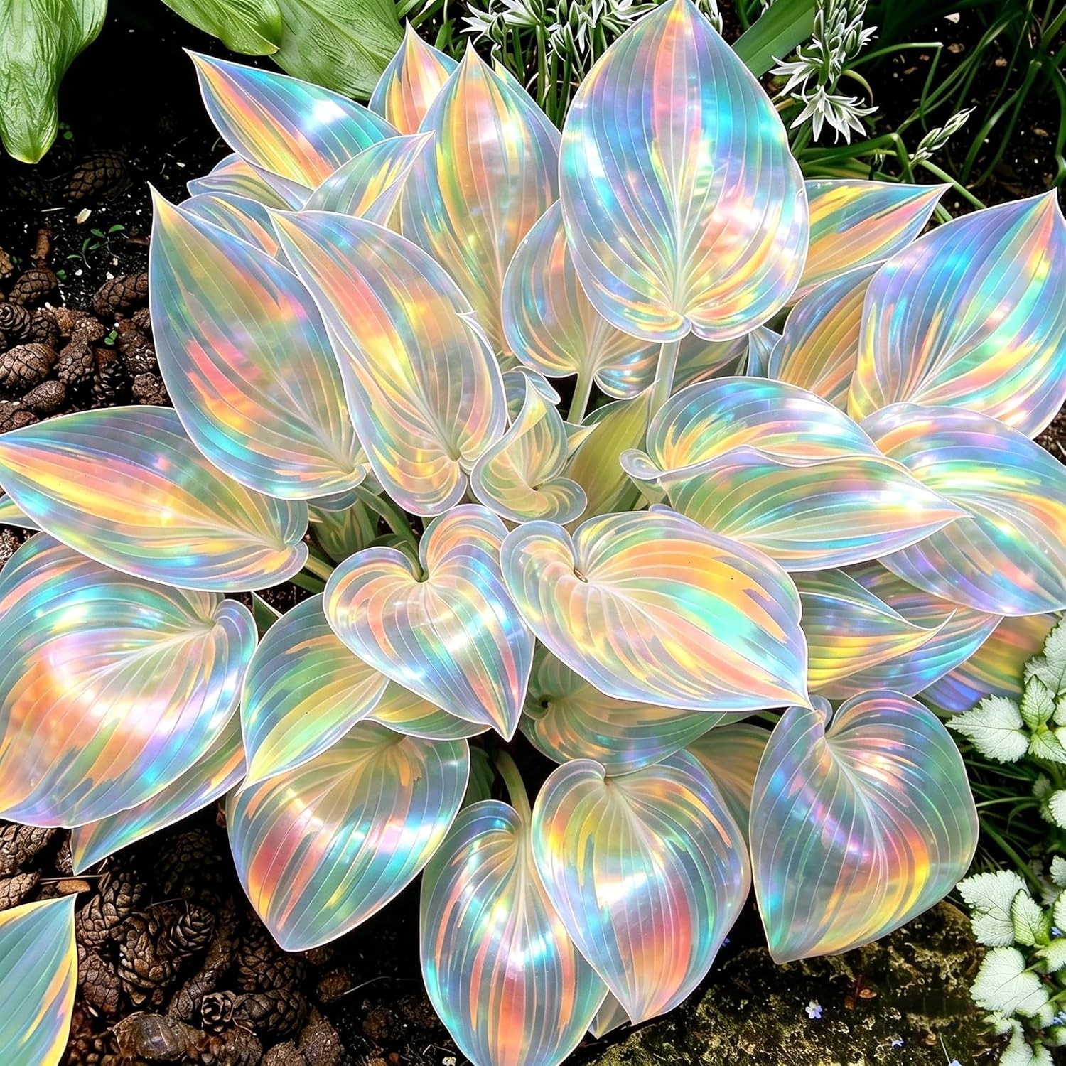 High Germination Non-GMO Hosta Seeds for Beautiful Shaded Gardens – 290+ Count