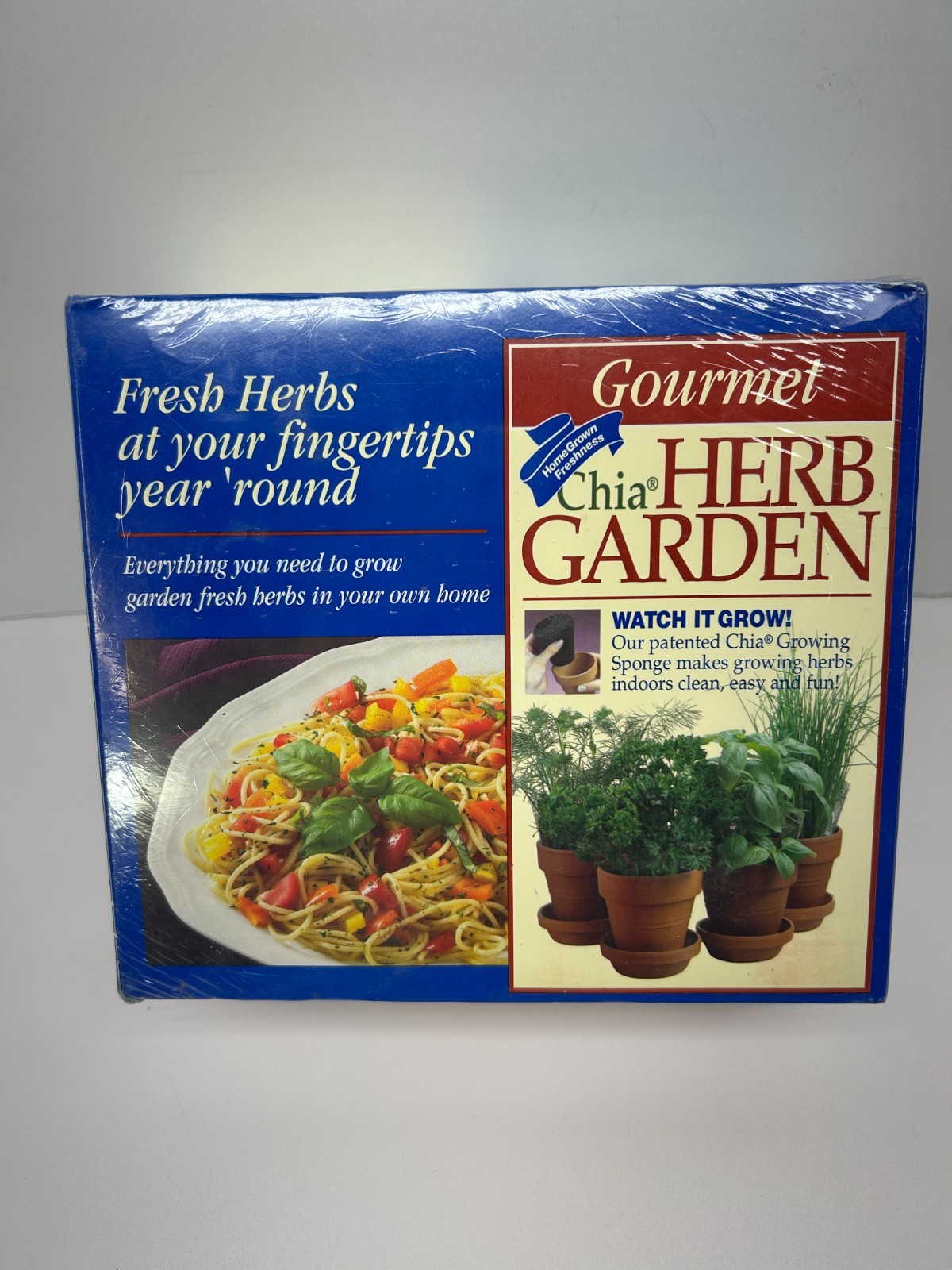 Gourmet Chia Herb Garden (Grows SIX Gourmet Herbs!) Hard to find version!