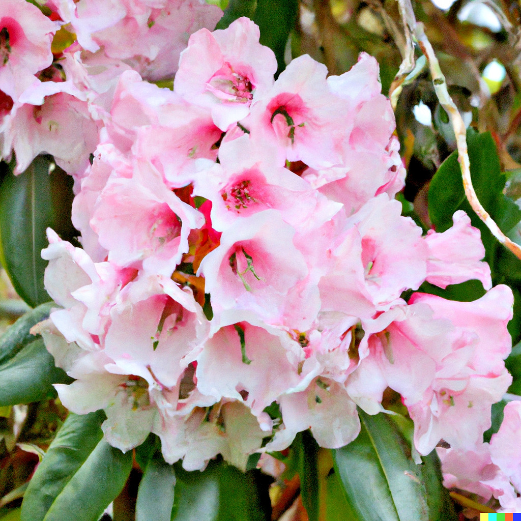 50+ Lgt. Pink Azalea, Rosebay Seeds (Rhododendron maximum) Perennial Flower Bush