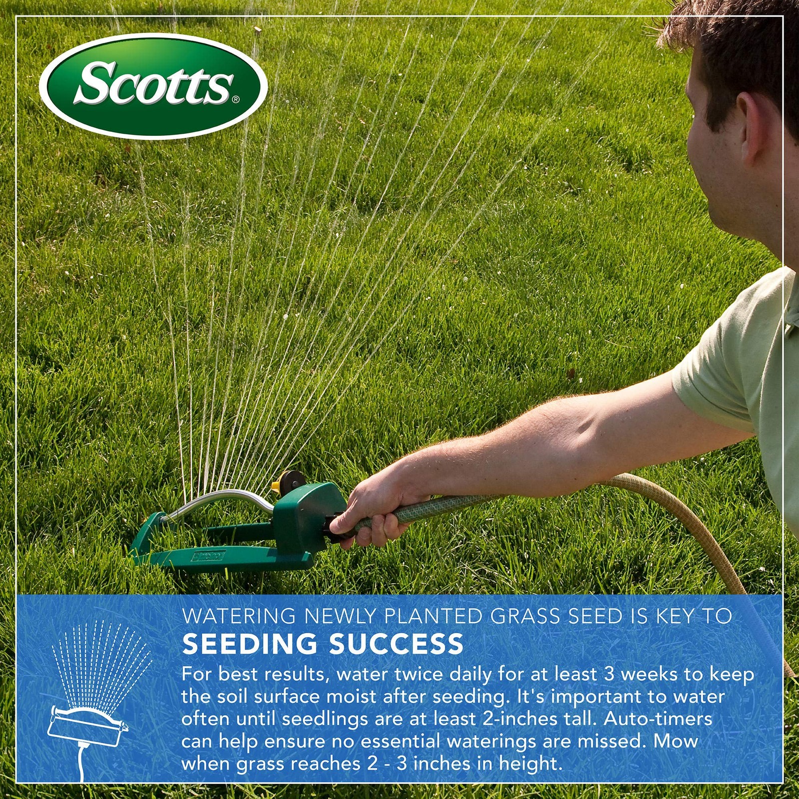 Scotts EZ Seed Patch & Repair Tall Fescue Lawns Combination Mulch Grass Seed and