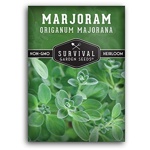 Marjoram Seeds for Planting – Sweet Marjoram Herb for Cooking & Aromatic 1