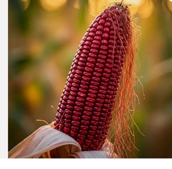 100+ct. STRAWBERRY RARE RUBY CORN SEEDS POPCORN