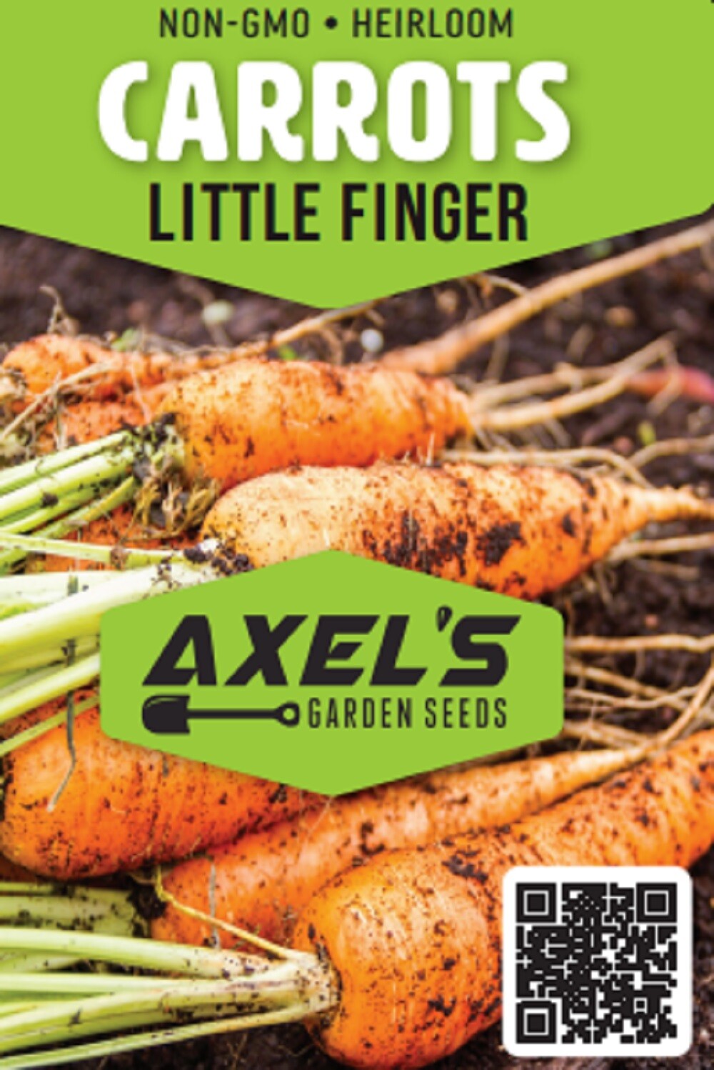 Little Finger Carrot Seeds | Heirloom | Non-GMO | Fresh Vegetable Seeds