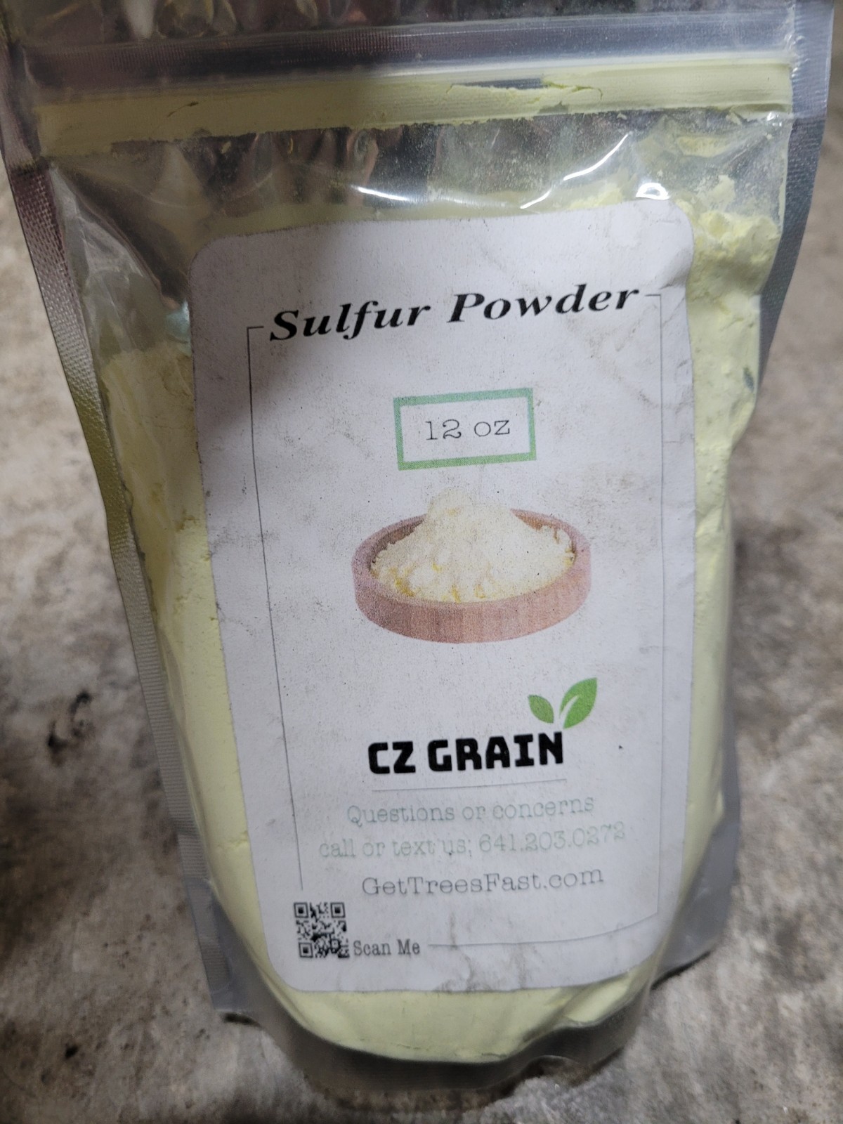 CZ Grain Sulfer Powder 12oz Premium Brand New