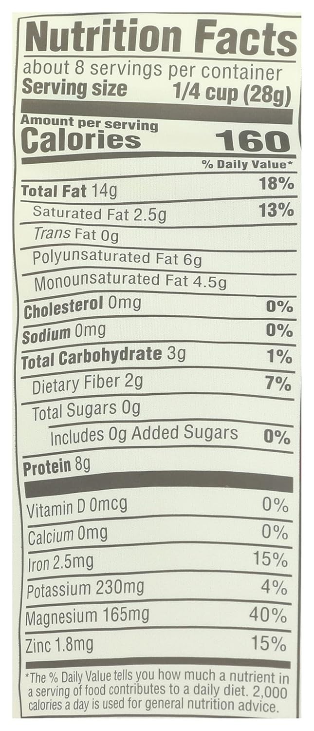 Organic Pumpkin Seeds 8 oz – Unroasted, Unsalted, Snack Delight