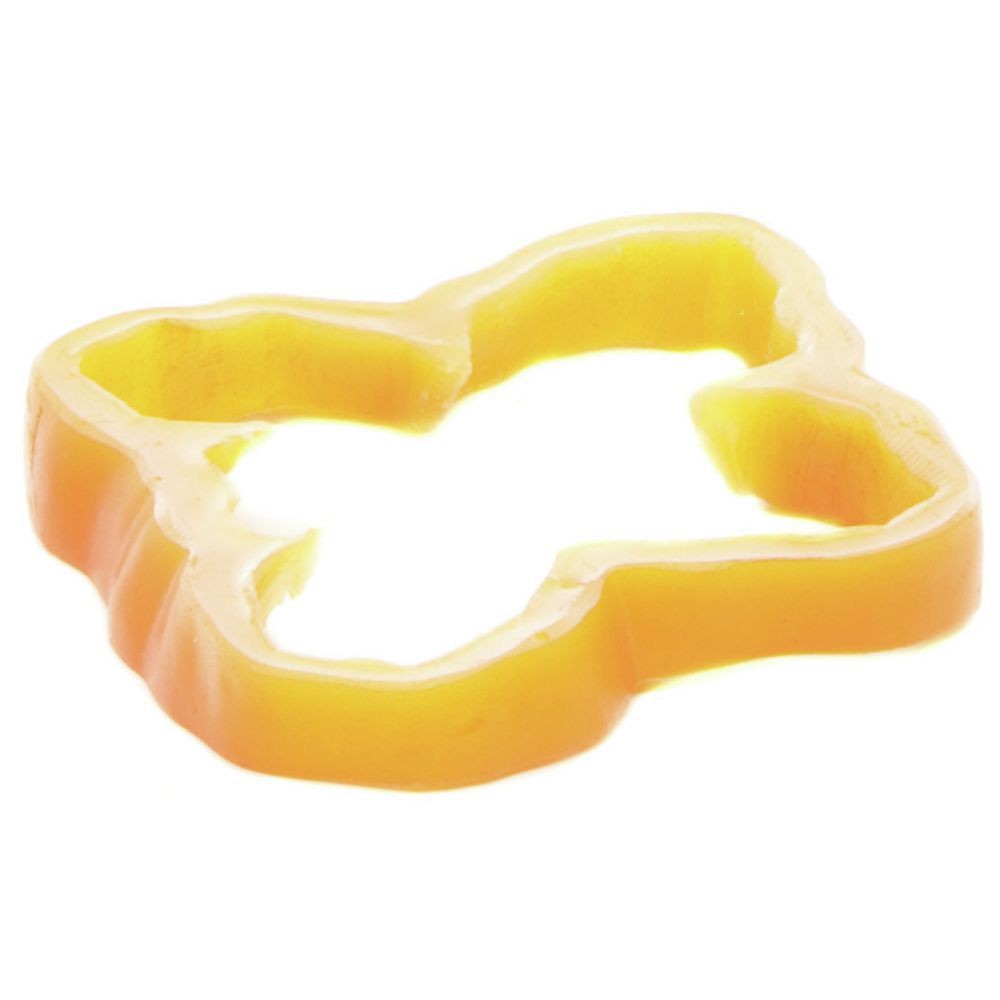 Bell Pepper Ring Orange Plastic Replica – 3″Dia