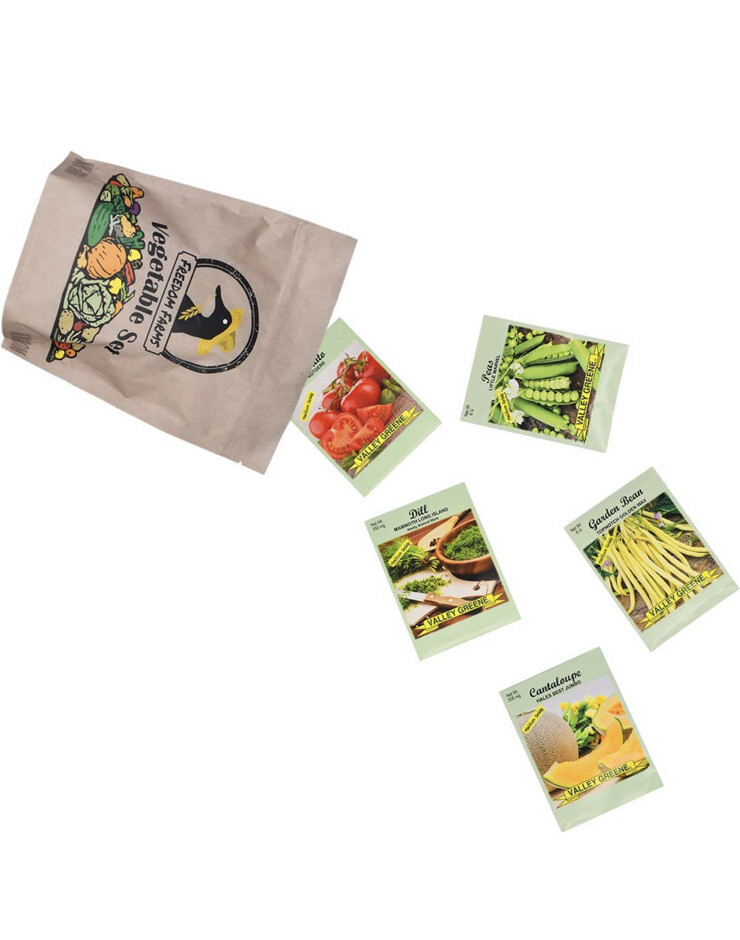 Black Duck Brand 43 Assorted Vegetable & Herb Seed Packets Over 1000 seeds