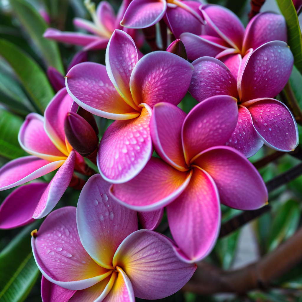 5 Purple Pink Plumeria Seeds Perennial Flowers Seed Flower Frangipani US SELLER