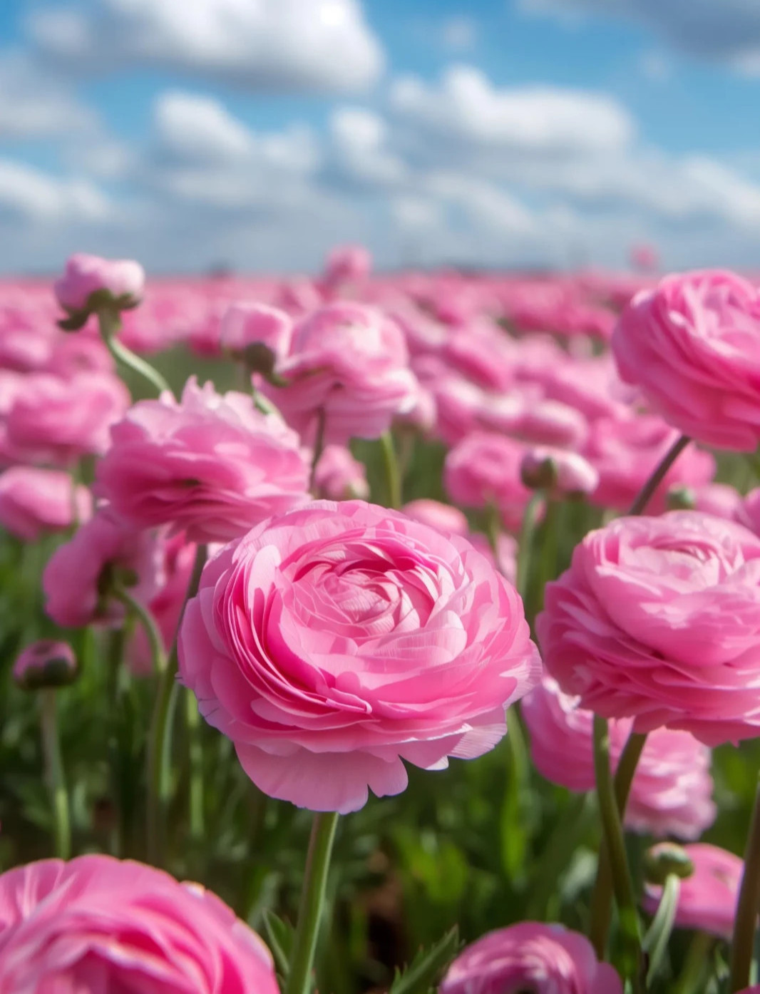 Ranunculus PINK 15 Bulbs Persian Buttercup Peony Rose 7+ Corms Wedding Flowers