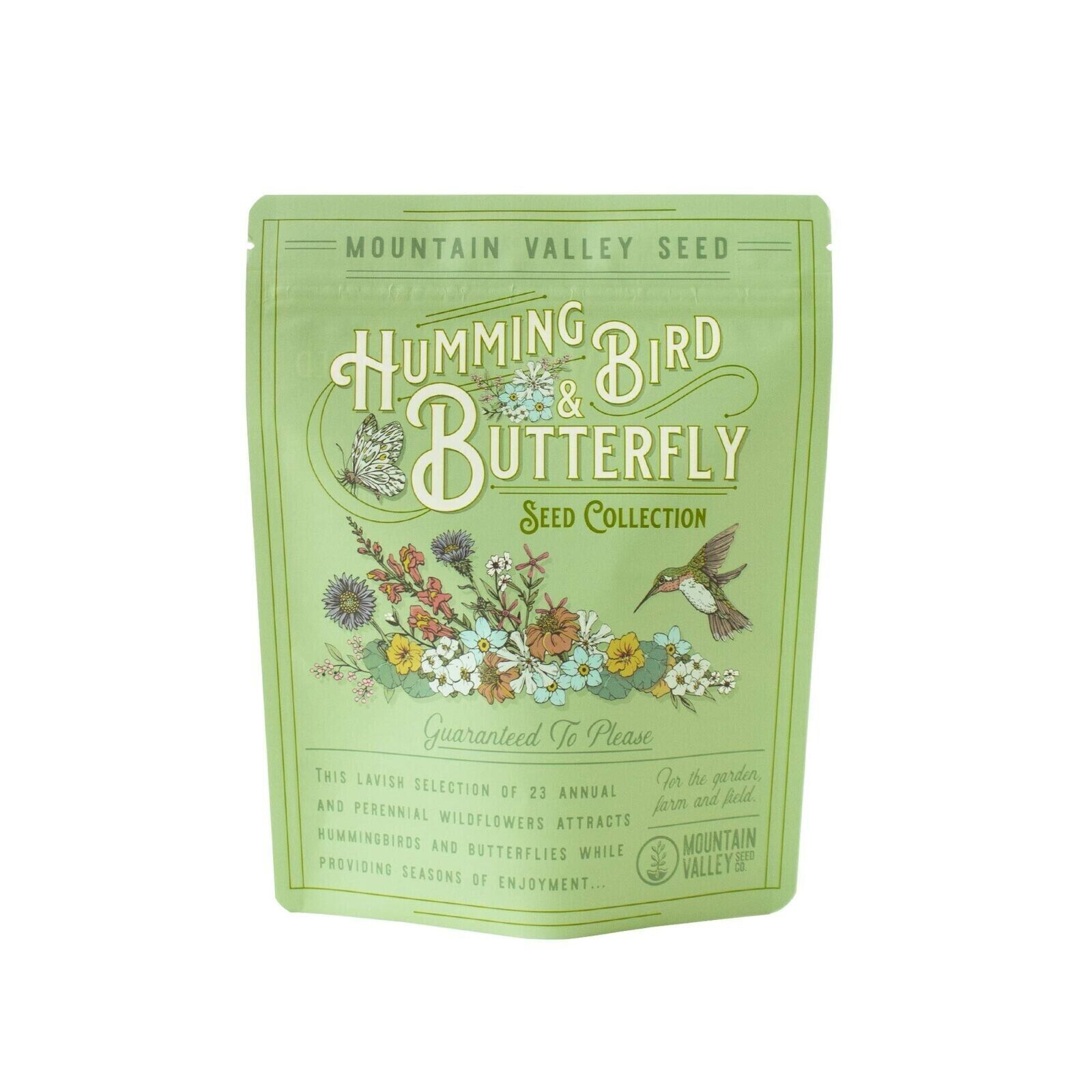 Mountain Valley Seeds (Package of 80000) Wildflower Hummingbird & Butterfly Mix