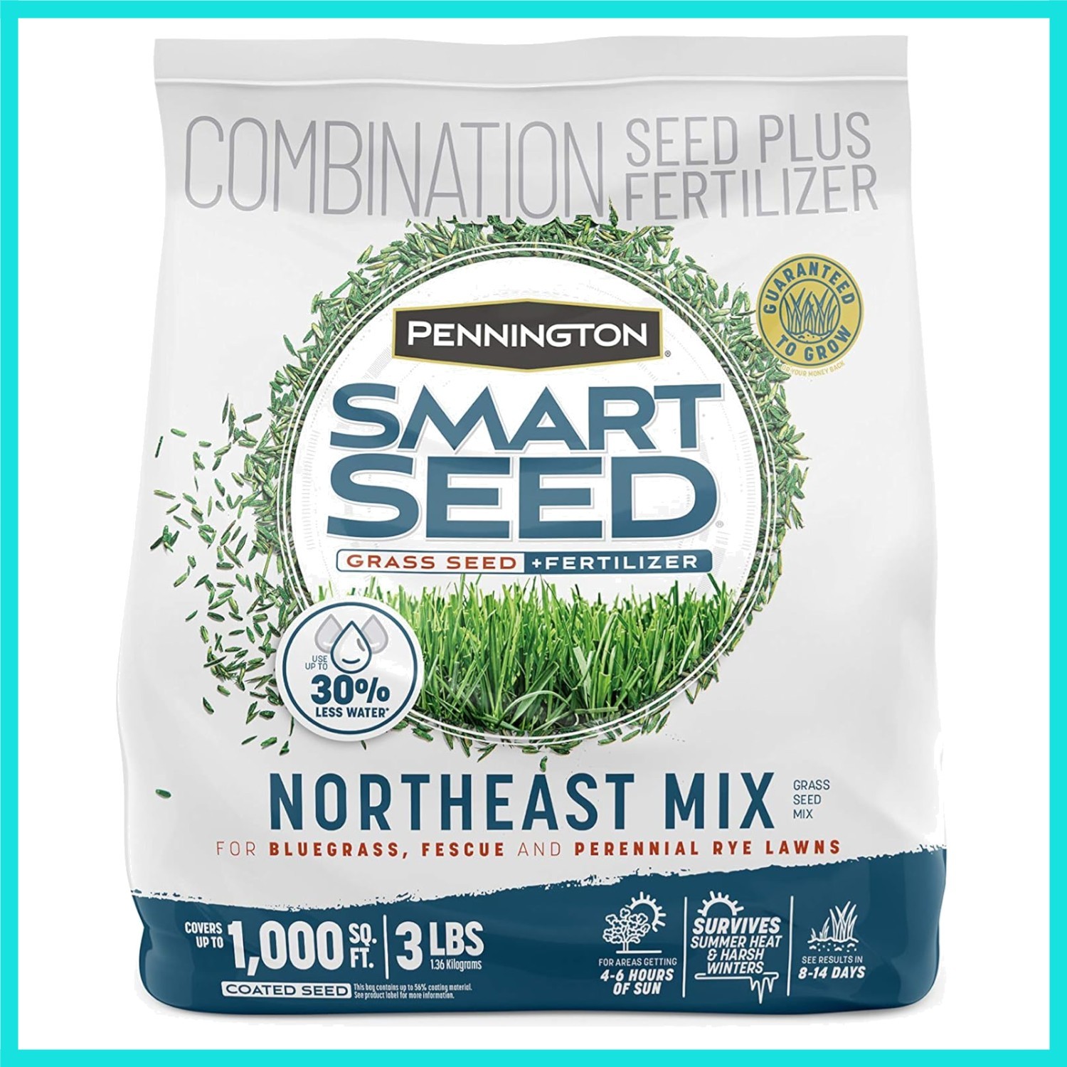 Smart Seed Northeast Grass Mix 3 lb