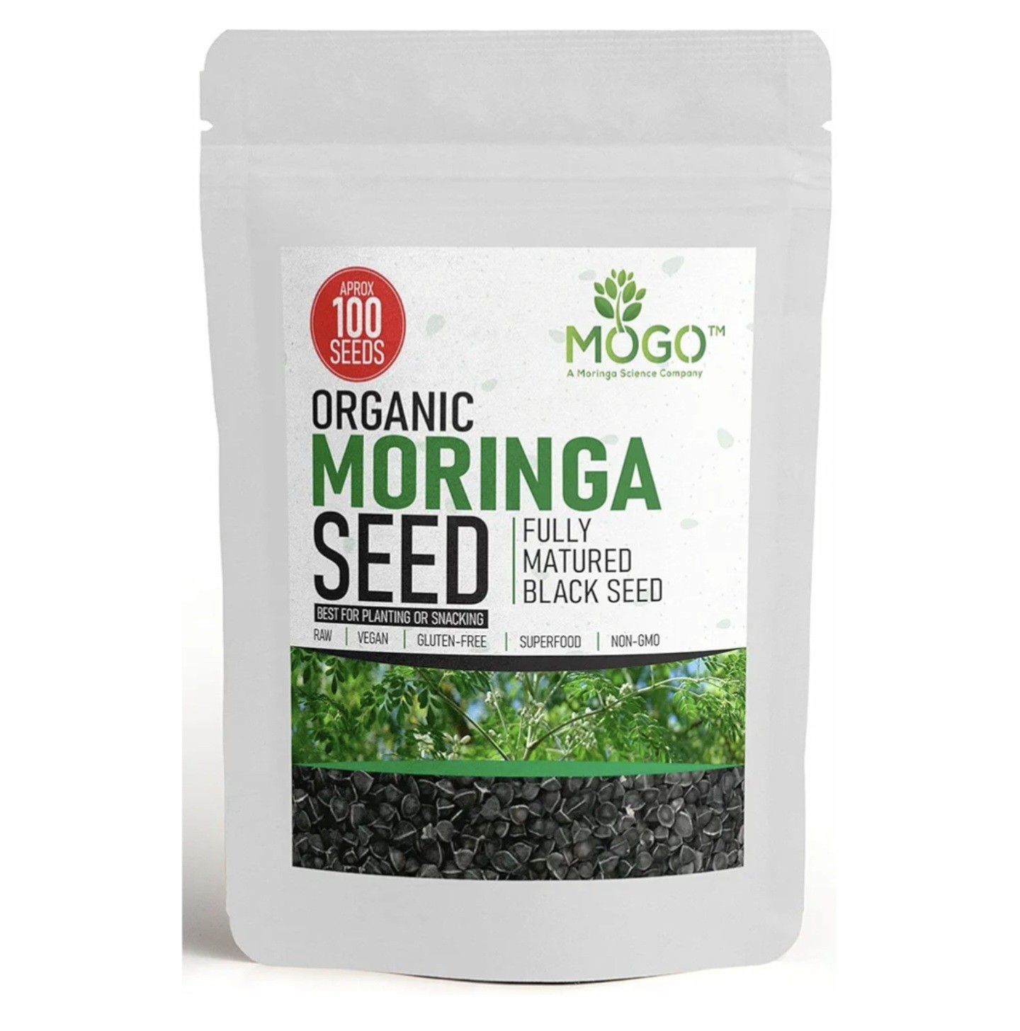 Moringa Seeds For Planting (Moringa oleifera Lam 100 Pcs