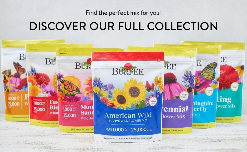 Monarch Sanctuary Seed Mix | 25,000 Pollinator Garden Seeds