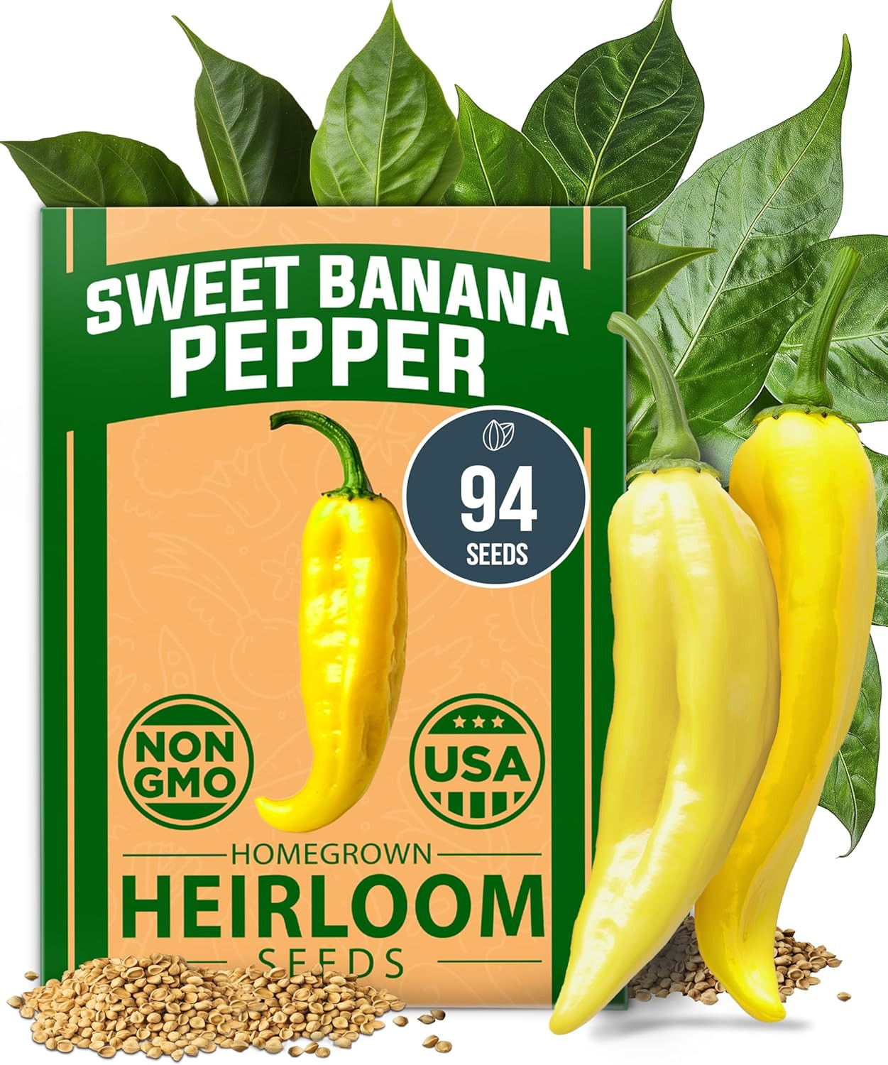 10 Variety Seed Vault 5,700+ USA Grown Heirloom Non-Gmo Vegetable Seeds for Plan