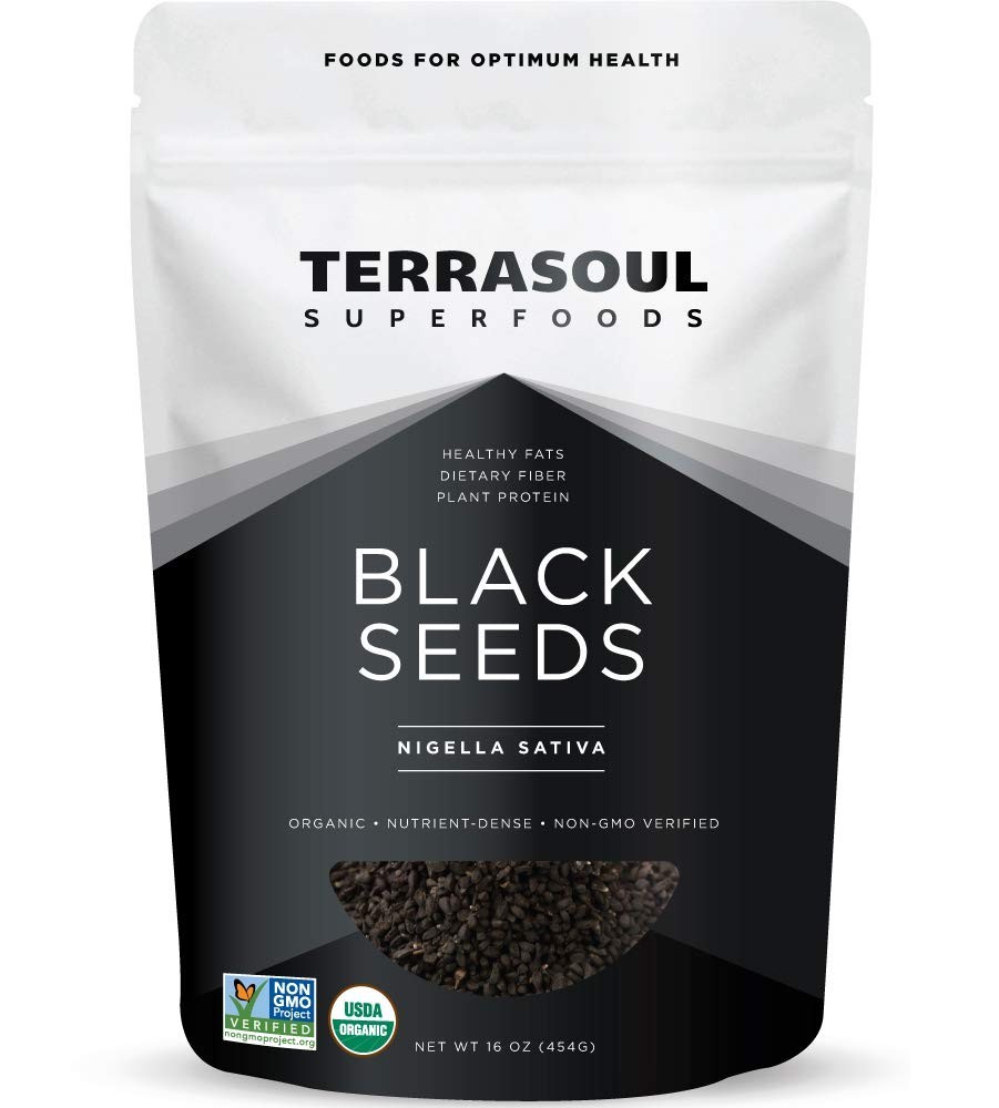Organic Black Cumin Seeds 1 Lb Nigella Sativa Gluten Free