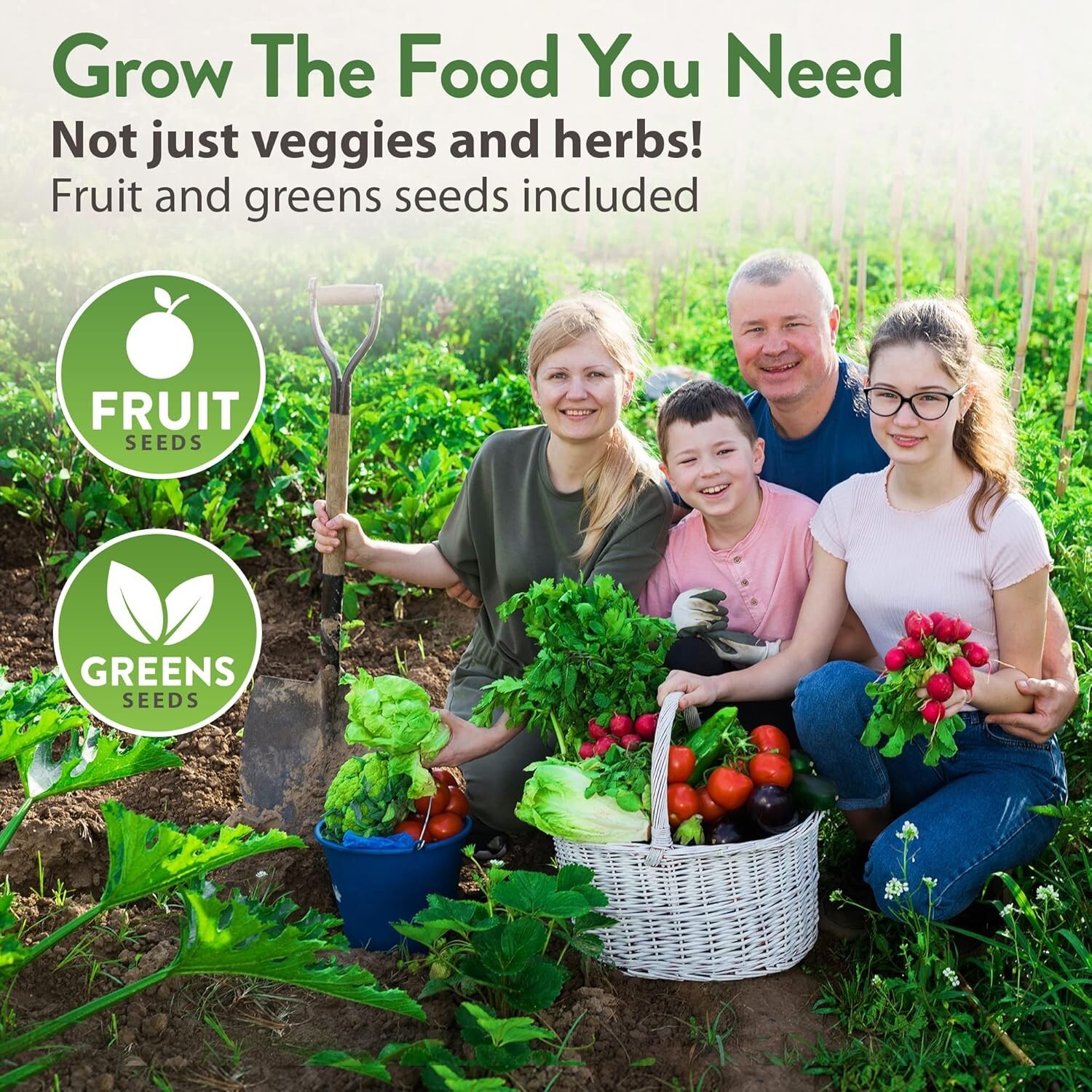 32,000+ Heirloom Seeds for Planting Vegetables and Herbs Bundle: 70 Unique Va…