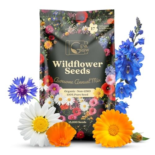 Awesome Annual Wildflower Seeds – 1oz Packet 1 Ounce Packet Awesome Annual Mix