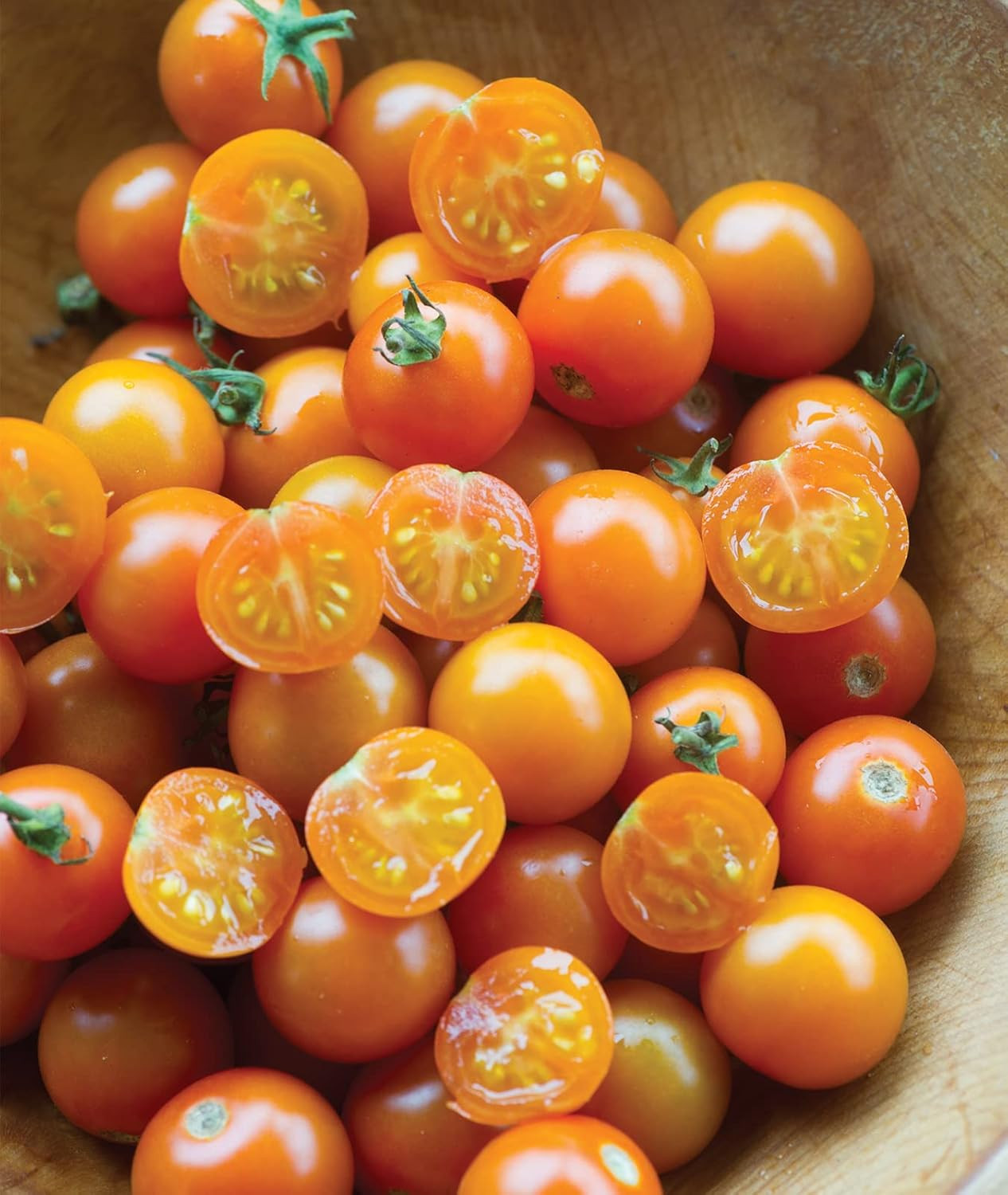 Sweet Orange Cherry Tomato Seeds Sun Gold Hybrid Garden Planting Variety 30 Pack