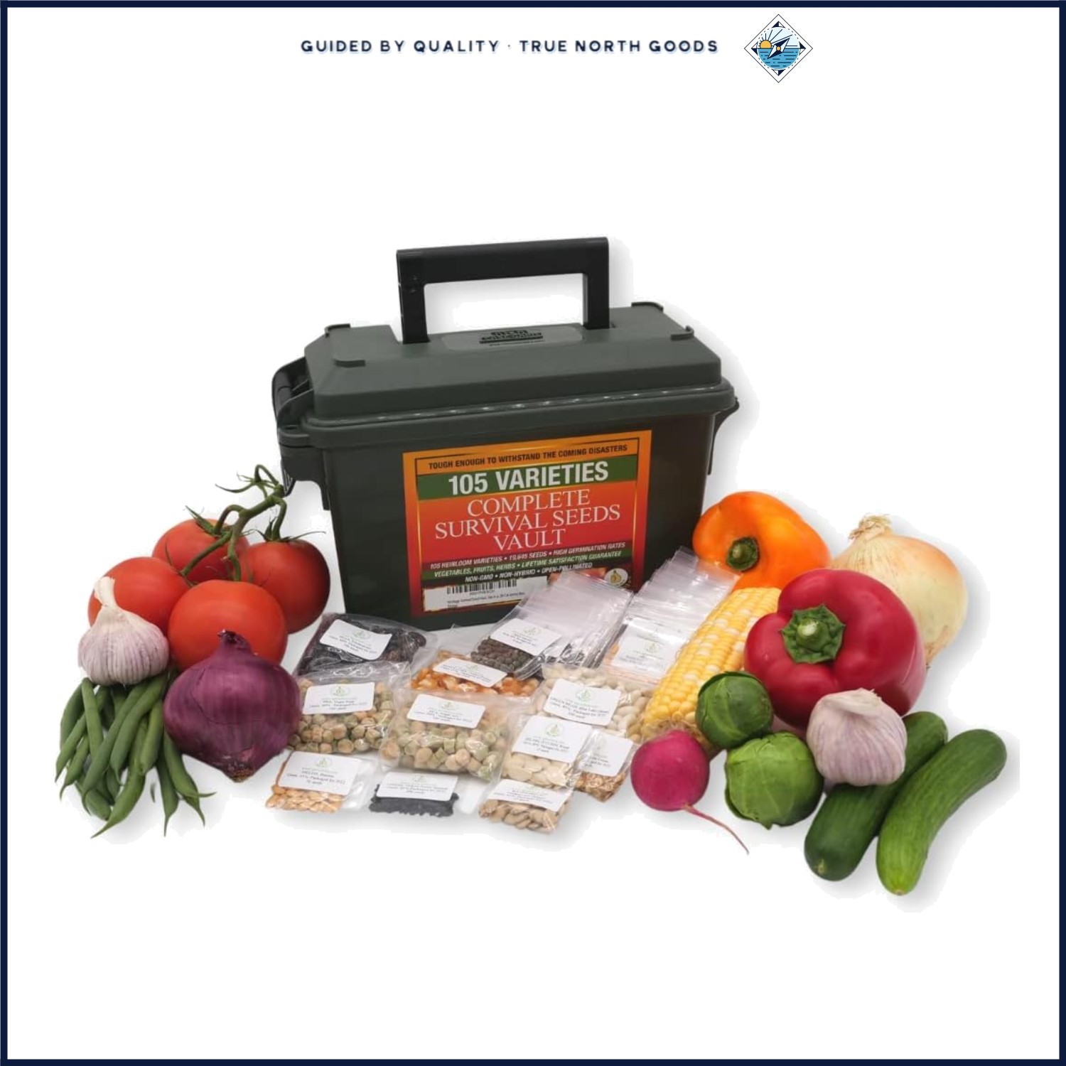 Perfect Father’s Day Gift: Survival Garden Heirloom Seeds Vault