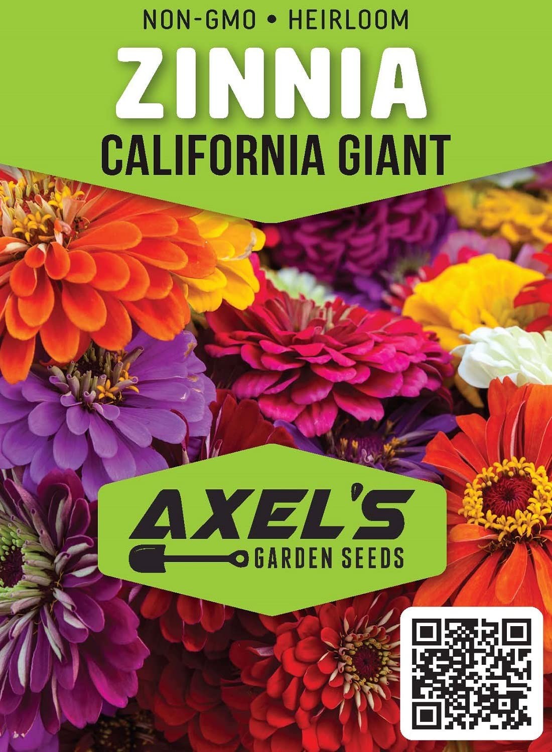 Zinnia Seeds for Planting – Non-GMO Heirloom Flowers with Full Instructions –