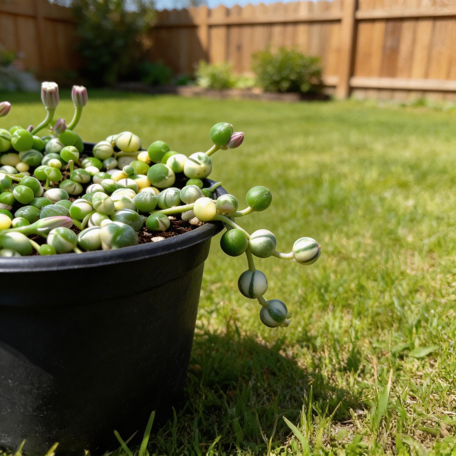 String of Pearls Seeds 50 PCS | Succulent Plant Seeds for Home Garden Balcony