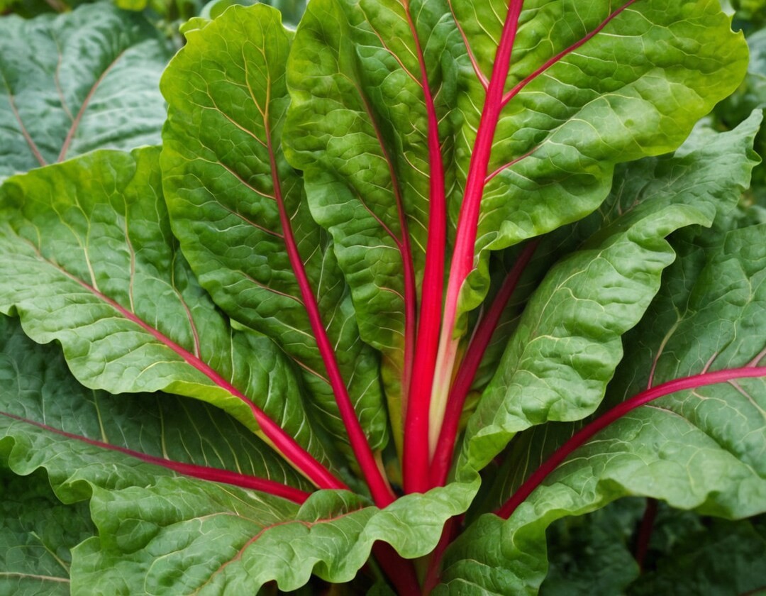 Ruby Red Swiss Chard (heat tolerant) Free Shipping!