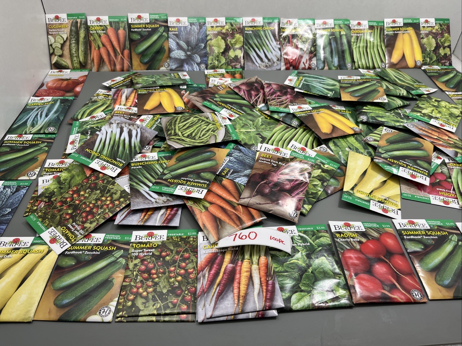 burpee Vegetable Plant Seeds (Assorted Lot of 100) sell by 11/26 Farm farm